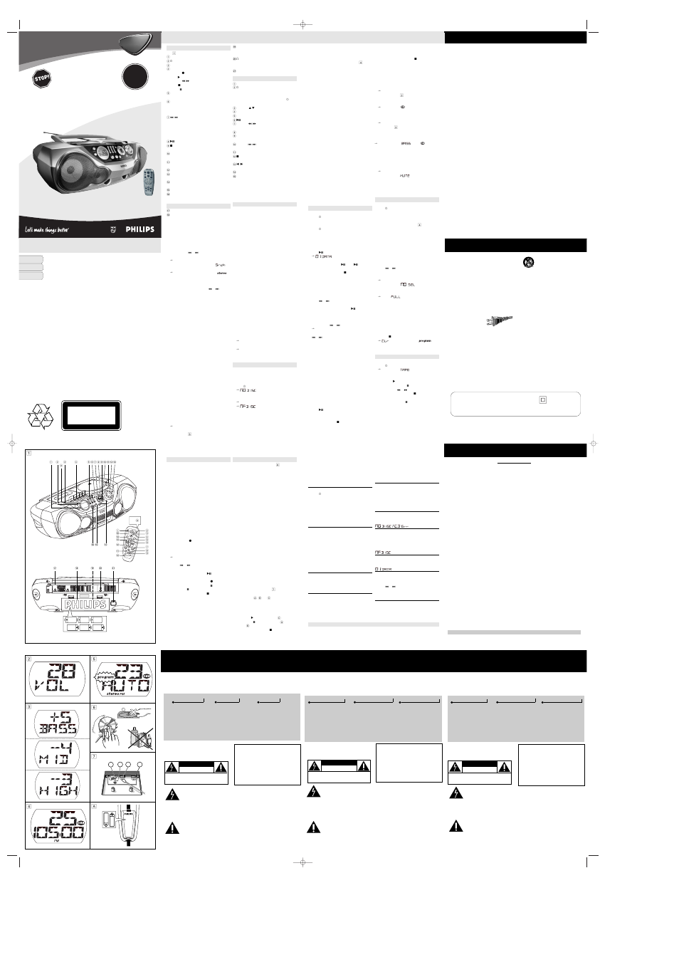 Philips AZ20451799 User Manual | 14 pages