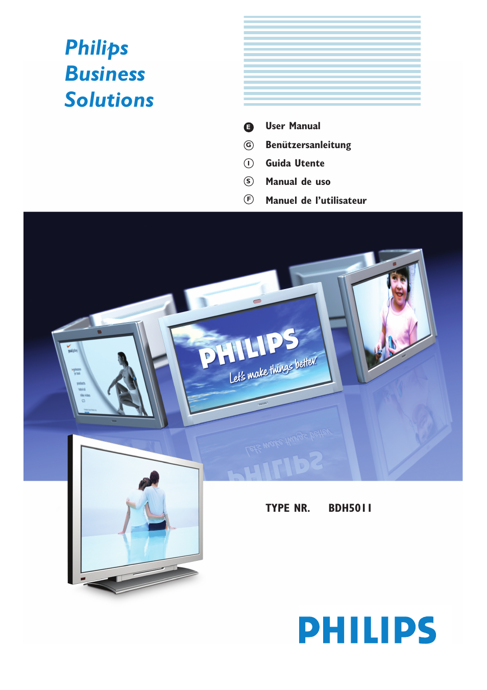 Philips BDH5011-74B User Manual | 56 pages