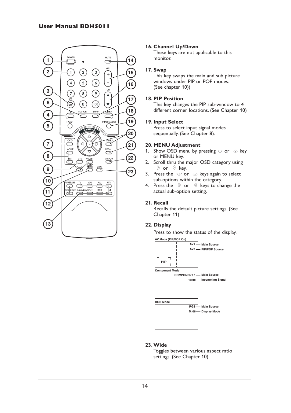 Philips BDH5011-74B User Manual | Page 14 / 56