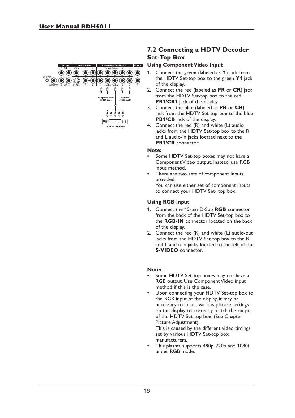 Philips BDH5011-74B User Manual | Page 16 / 56