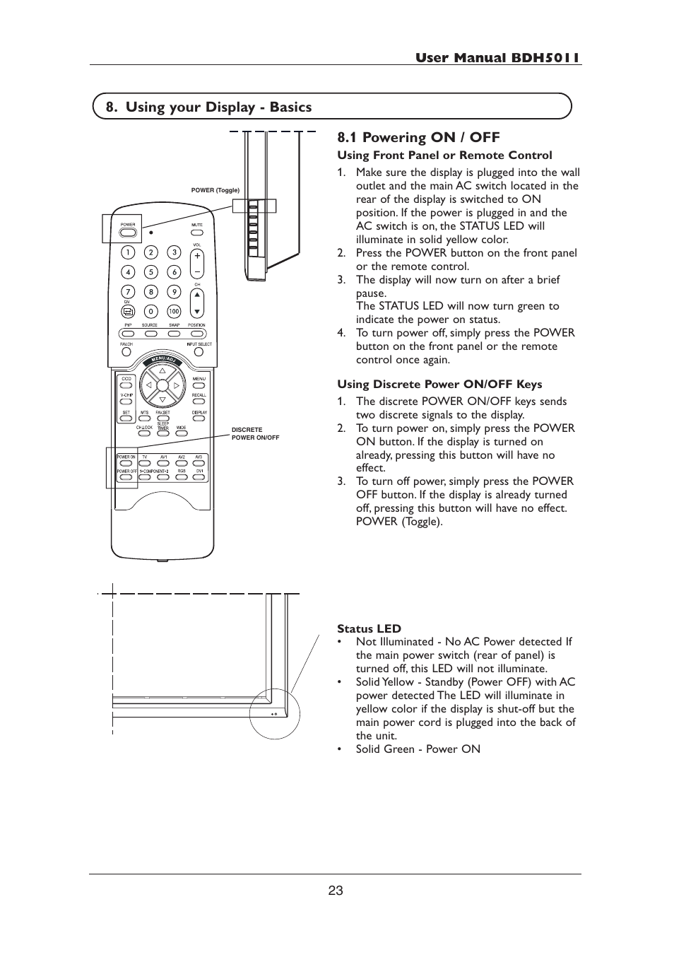 Philips BDH5011-74B User Manual | Page 23 / 56