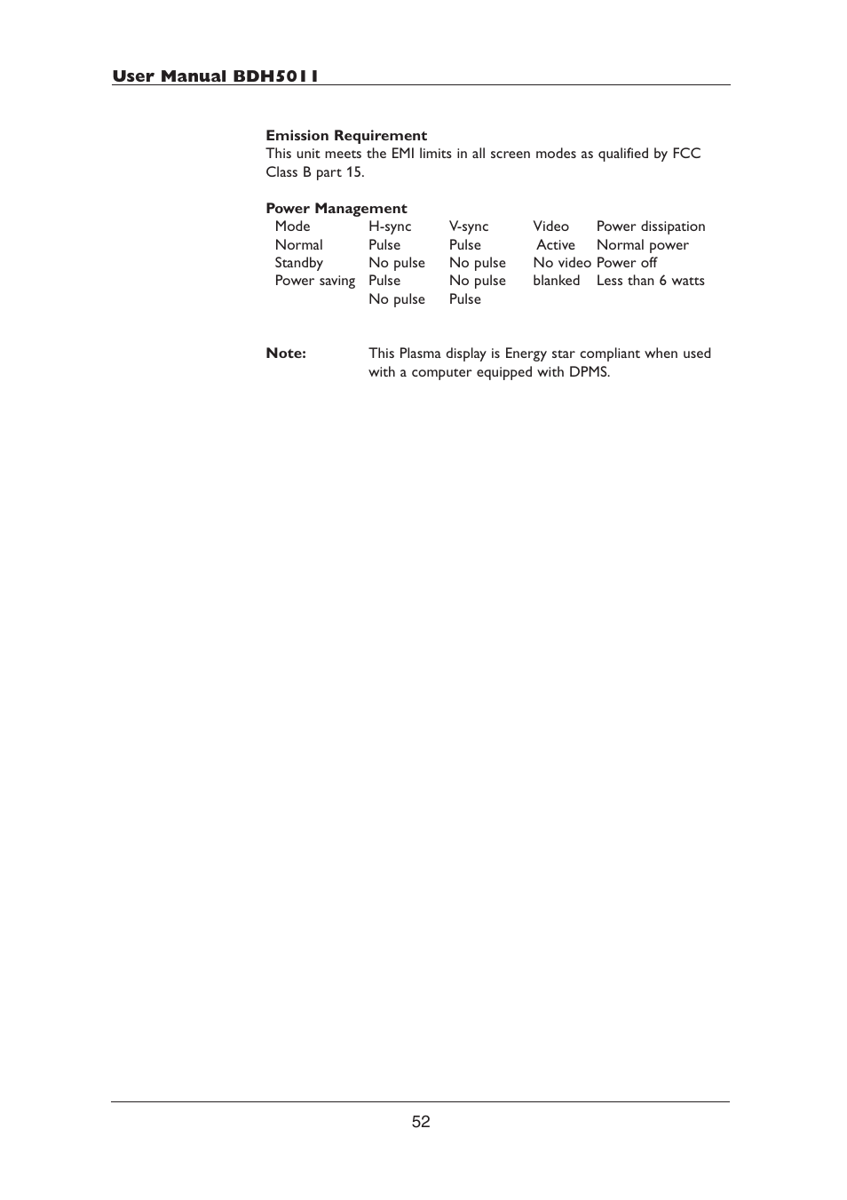 Philips BDH5011-74B User Manual | Page 52 / 56