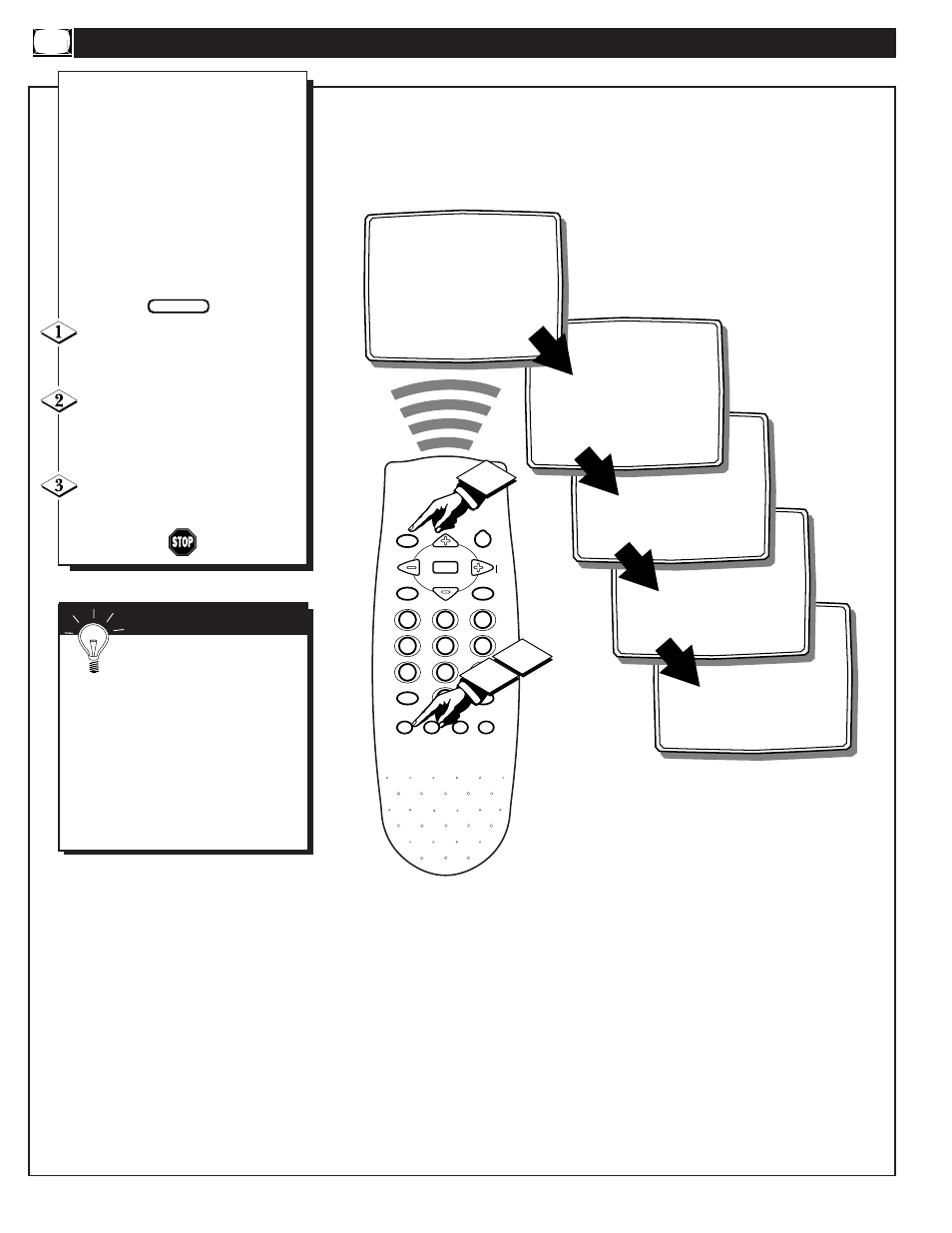 Ow to, Se the, Mart | Icture, Ontrol | Philips 19PS54C User Manual | Page 12 / 20