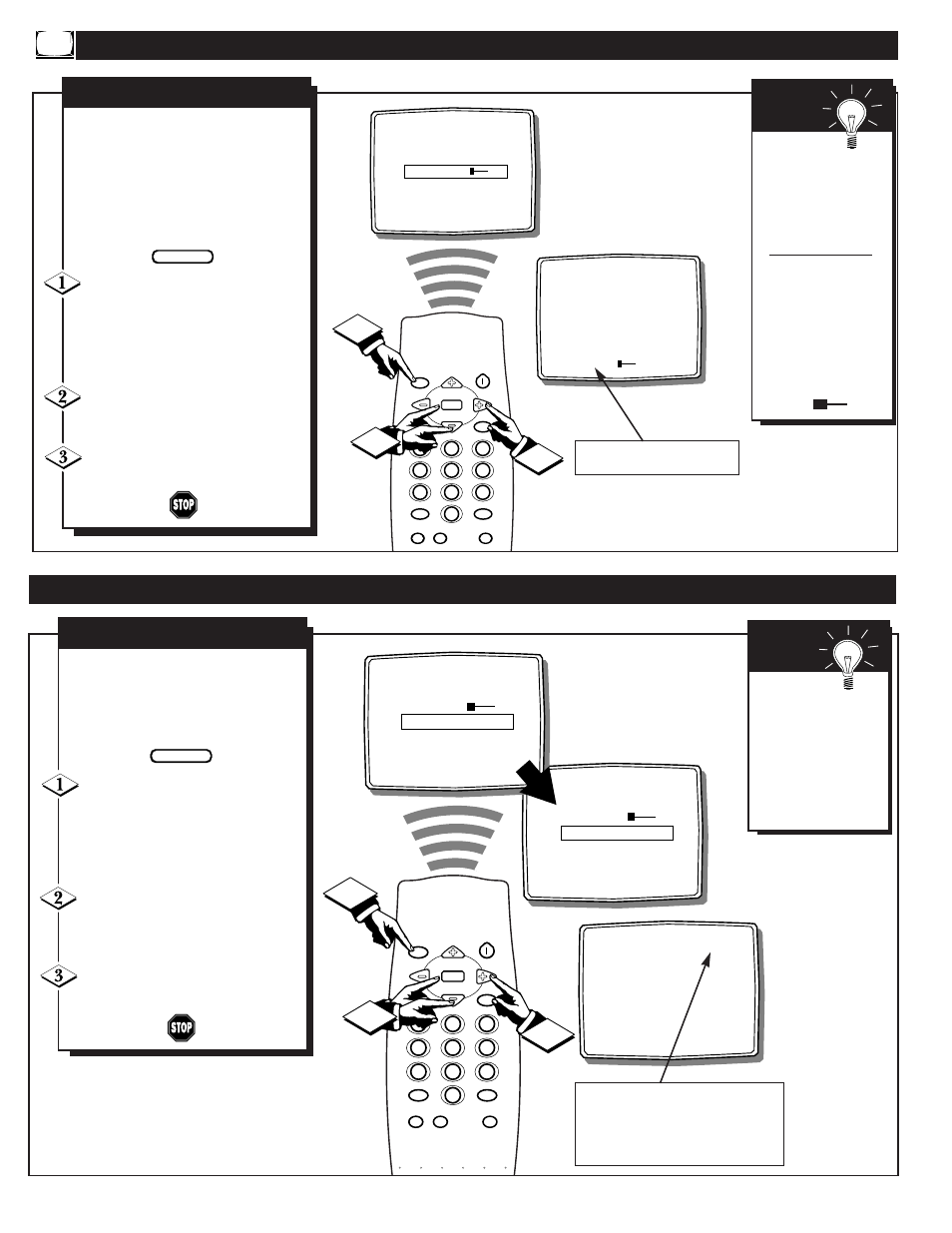 Ow to, Se the, Ound | Tereo, Ontrol, Olume, Ontrols, Tv s | Philips 19PS54C User Manual | Page 14 / 20