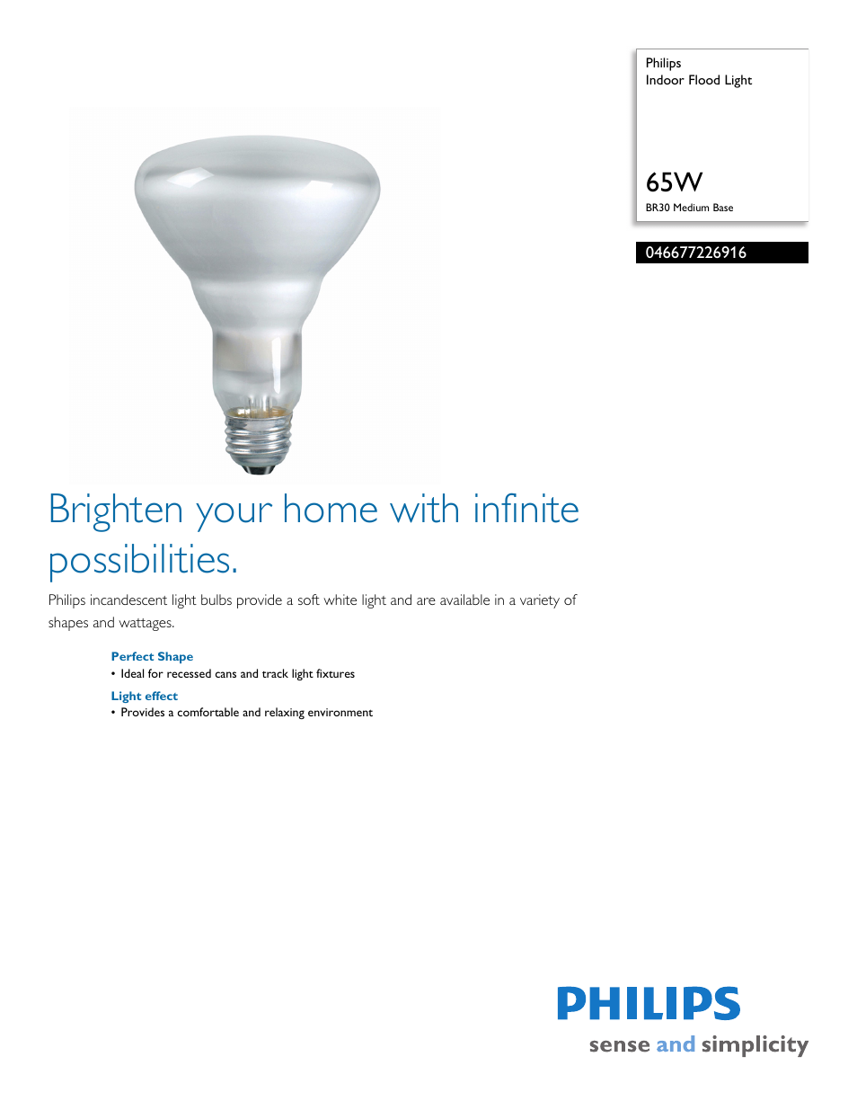 Philips 046677226916 User Manual | 2 pages