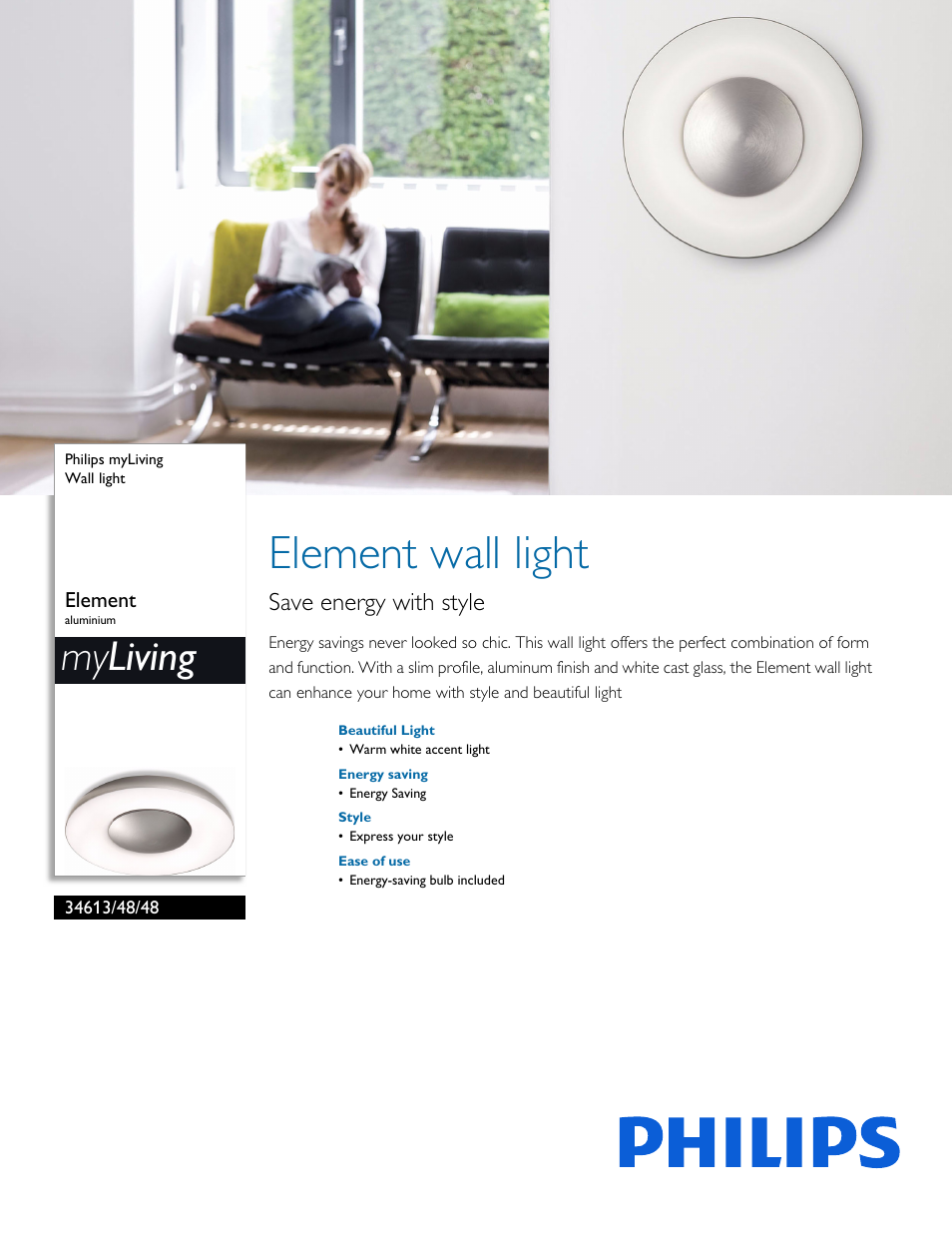 Philips 346134848 User Manual | 2 pages