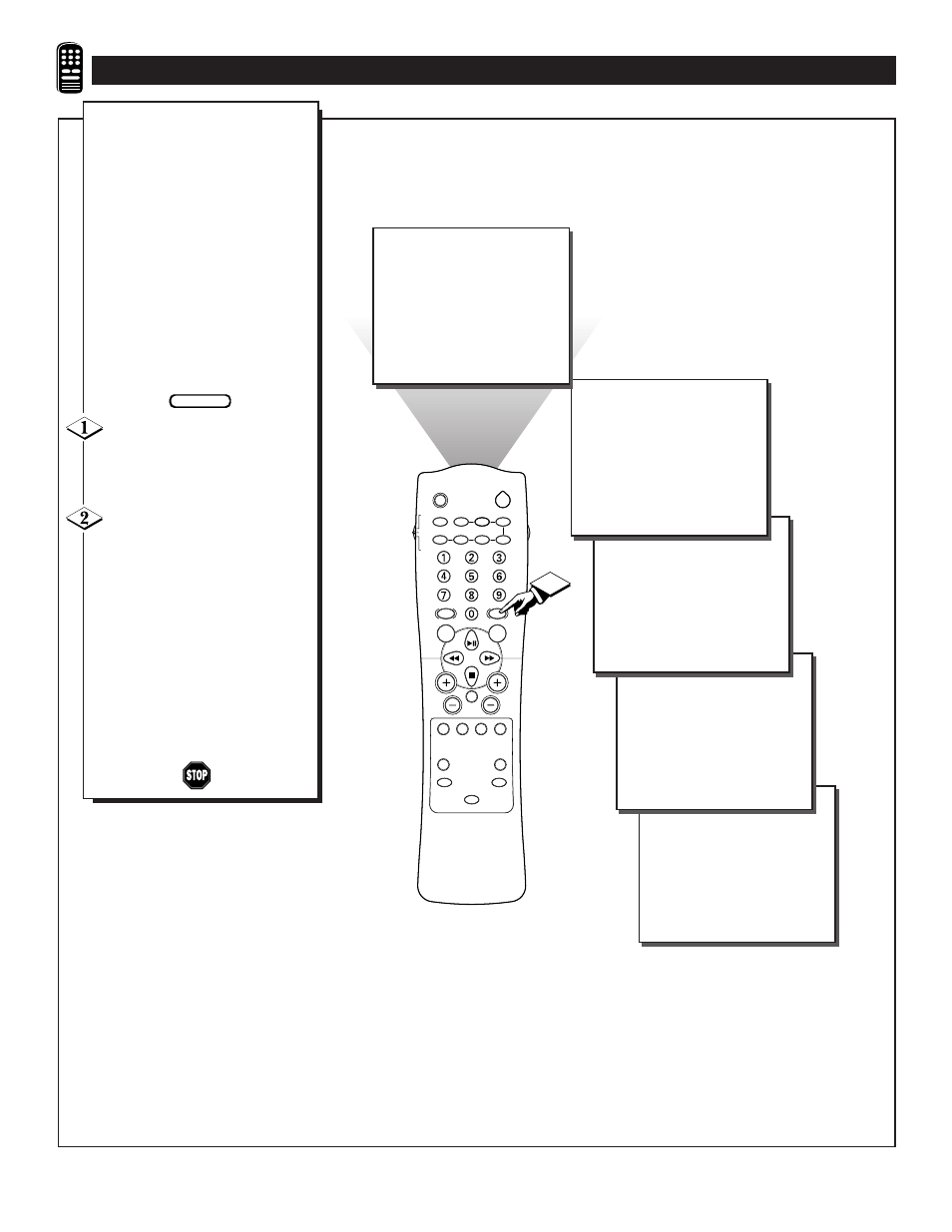 Sing the, Mart, Icture | Ontrol | Philips TP2797B User Manual | Page 36 / 56