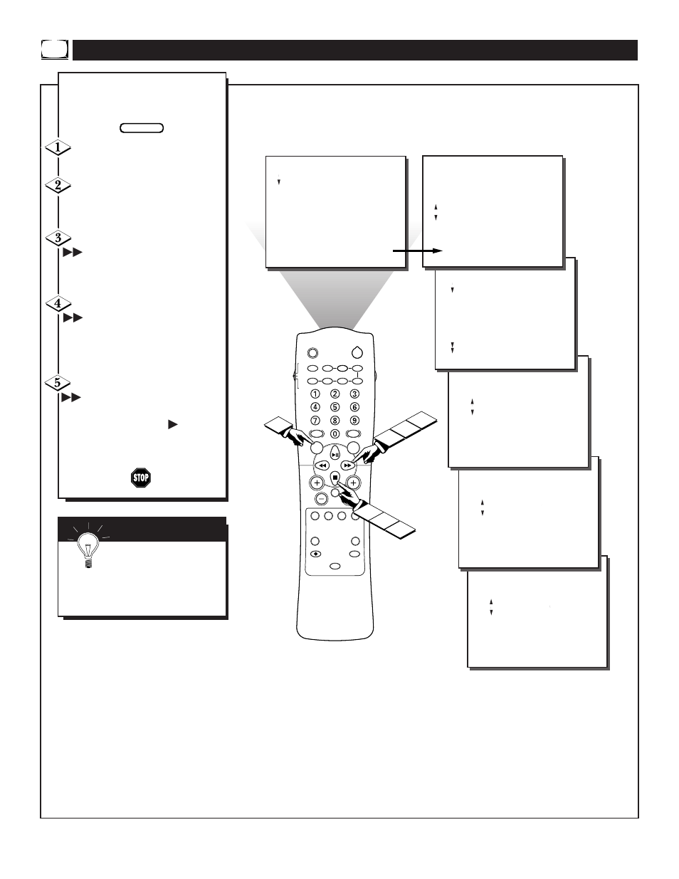Ctivating the, Imer, Ontrol | Philips TP2797B User Manual | Page 8 / 56