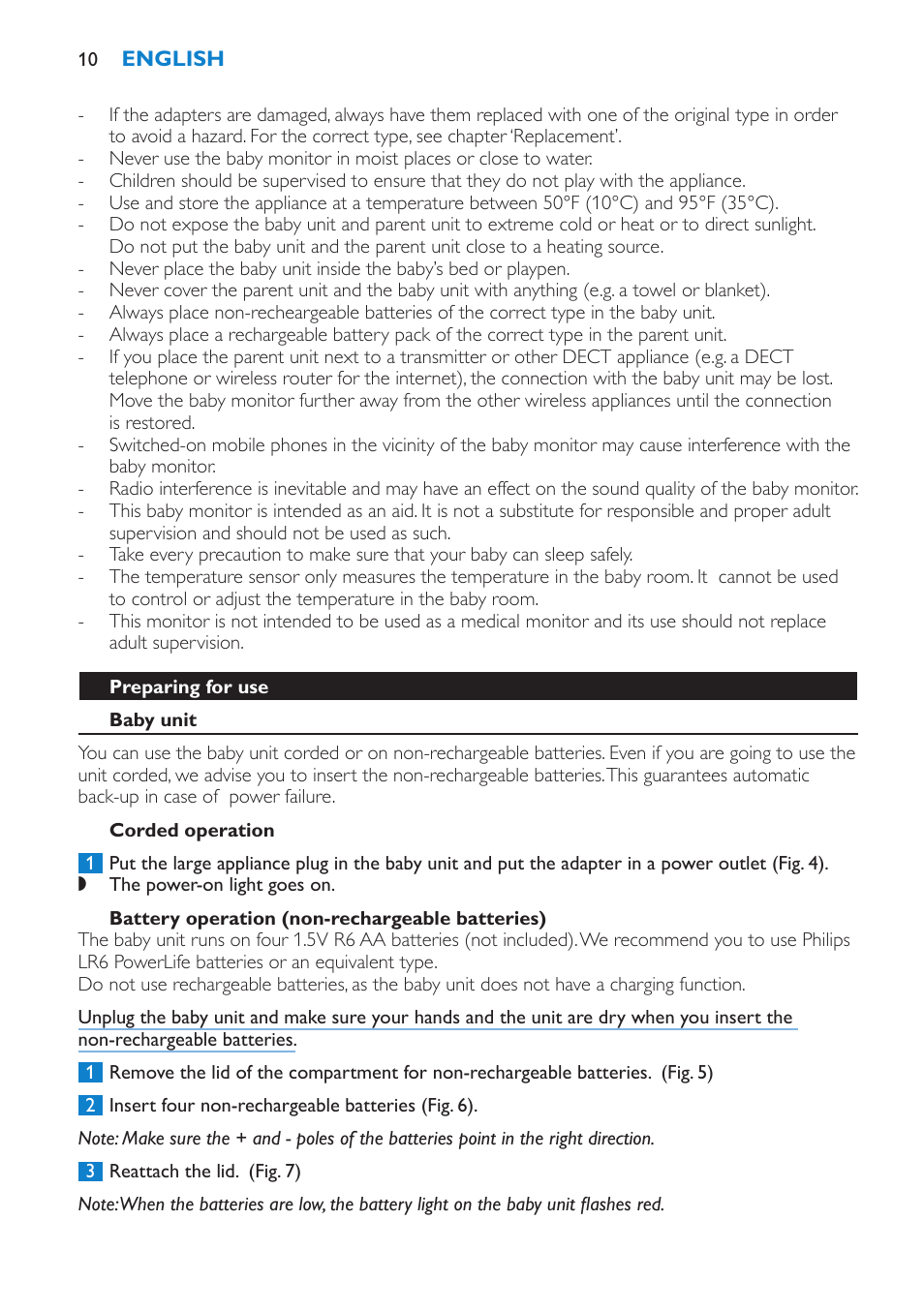 Philips SCD510-00 User Manual | Page 10 / 48