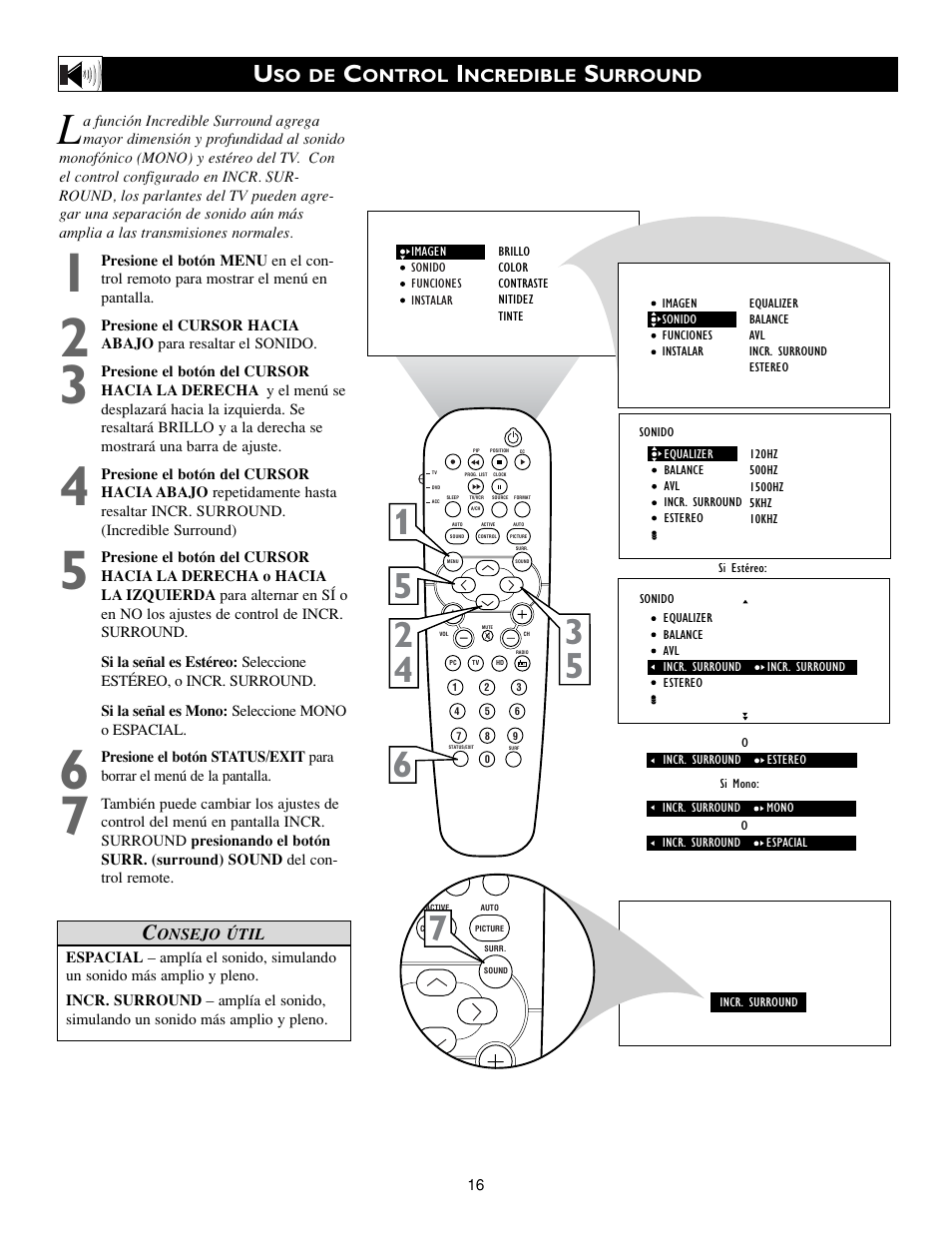 Philips 23PF9945-37B User Manual | Page 16 / 64