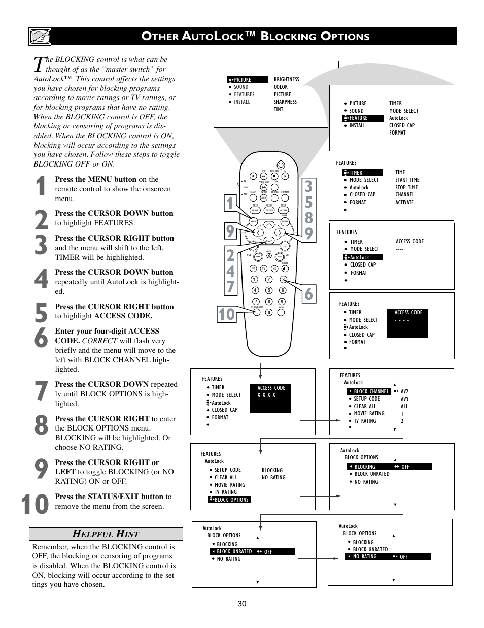 Philips 23PF9945-37B User Manual | Page 30 / 64
