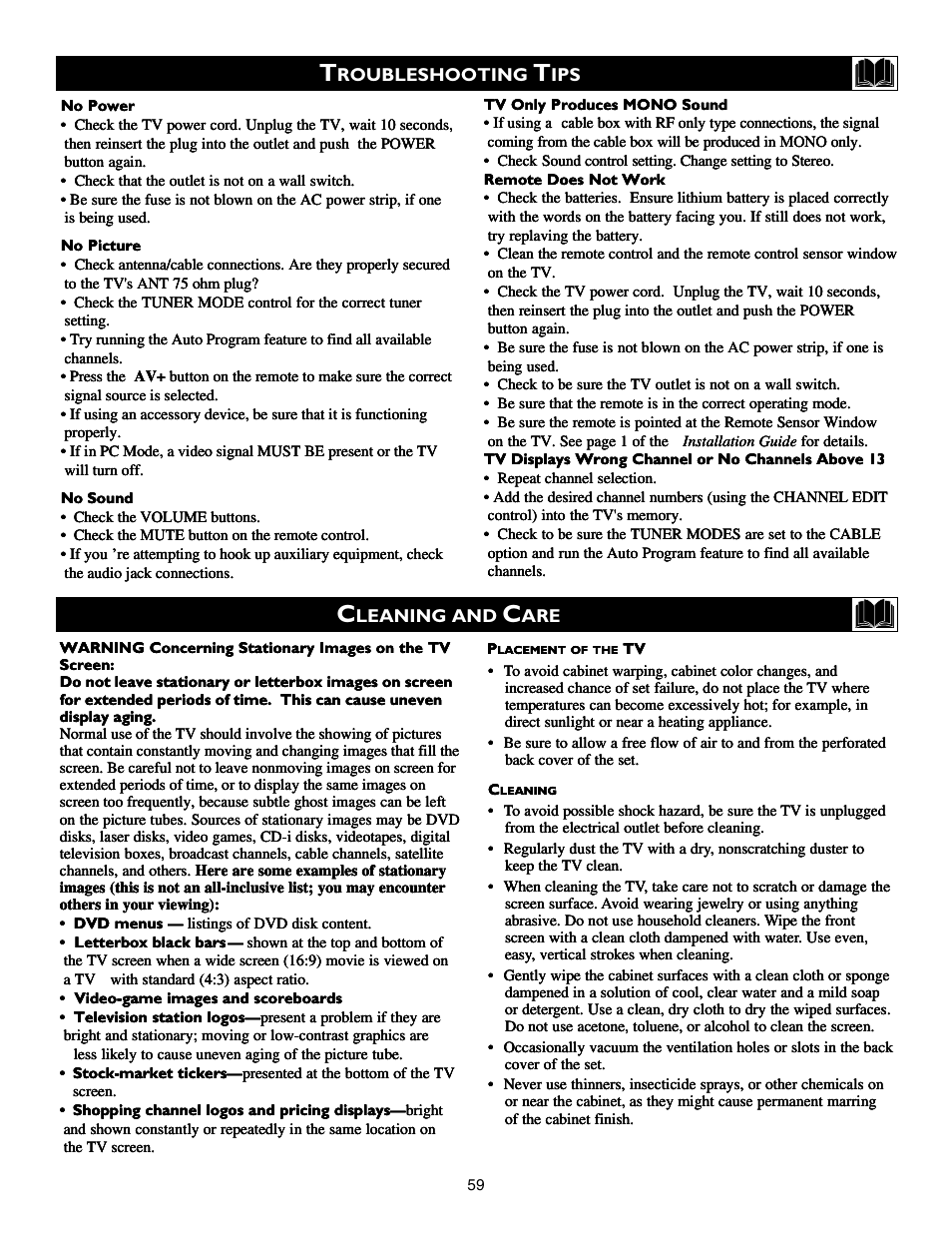 Philips 23PF9945-37B User Manual | Page 59 / 64