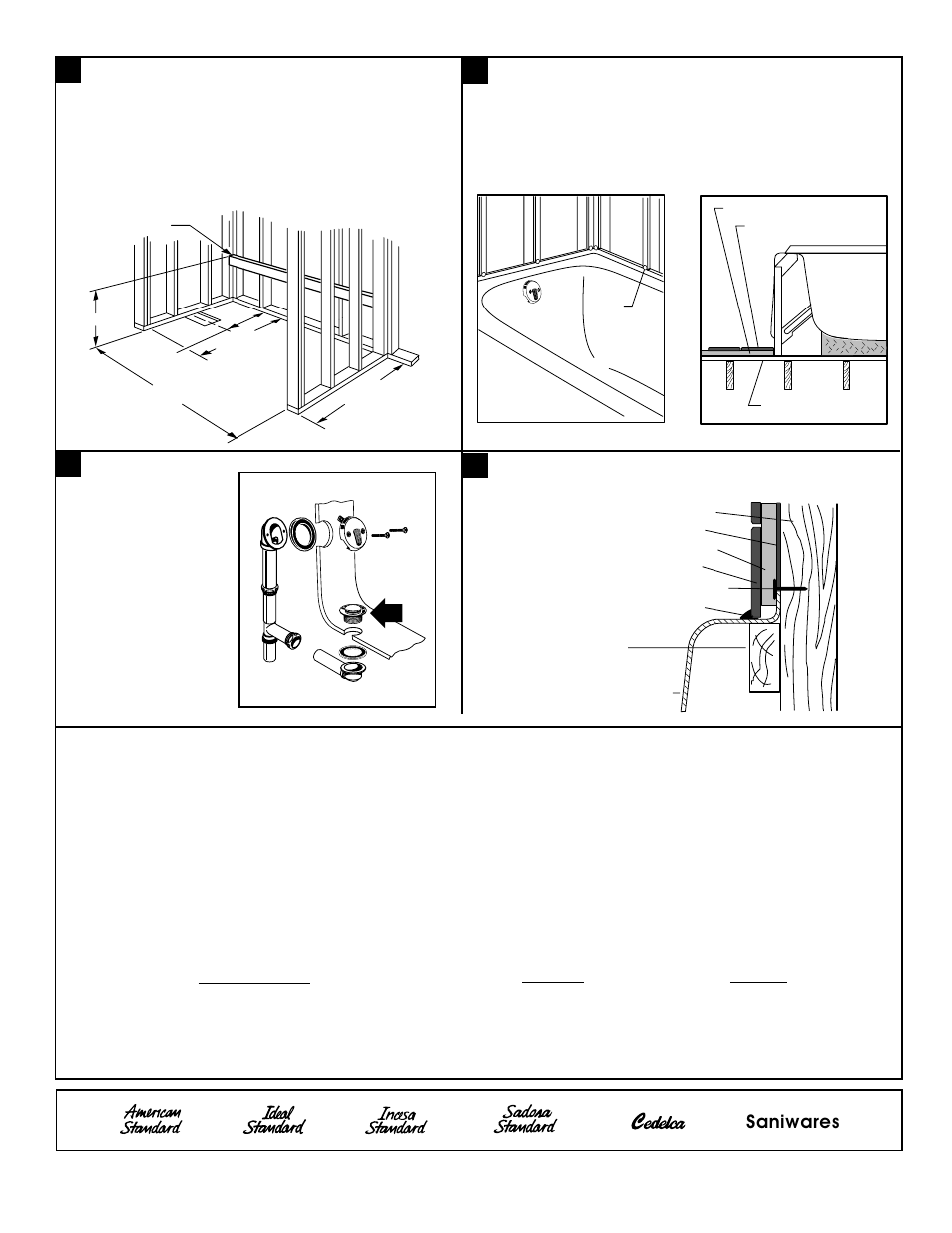 Saniwares | American Standard 155 User Manual | Page 2 / 10