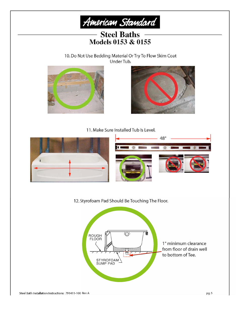 American Standard 155 User Manual | Page 7 / 10