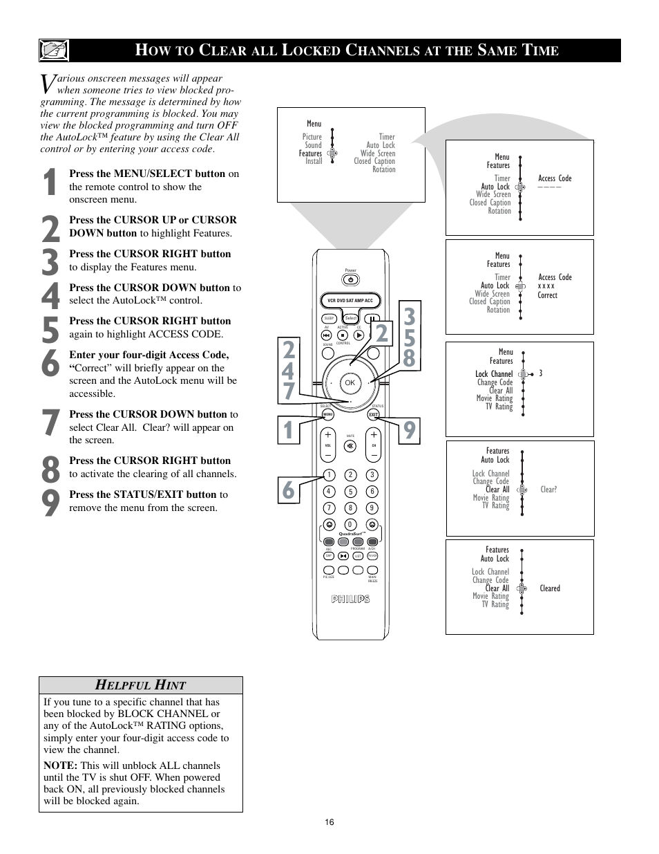 Philips 27PT8302-37B User Manual | Page 16 / 39