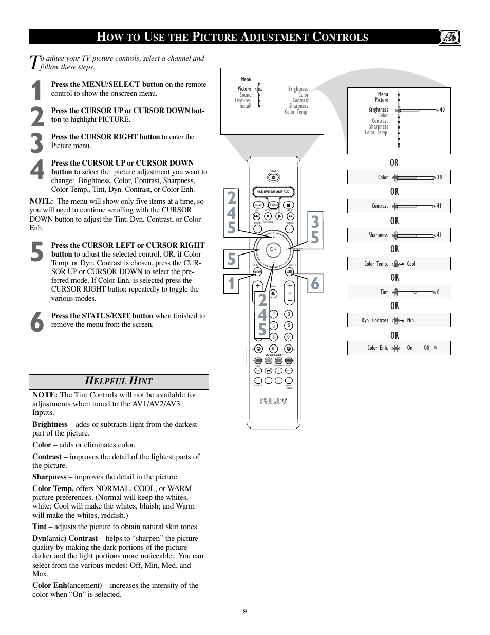 Philips 27PT8302-37B User Manual | Page 9 / 39