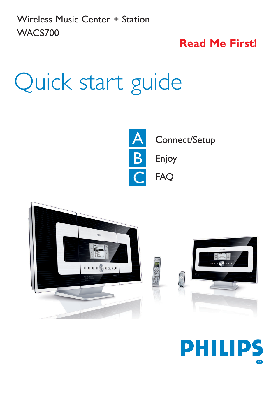 Philips WACS700-37B User Manual | 12 pages