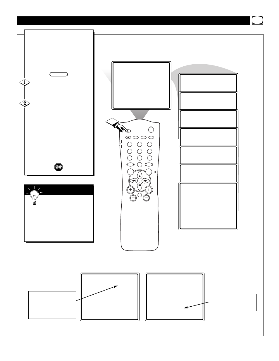 Sing the, Leep, Imer | Ontrol | Philips TS2779C User Manual | Page 13 / 40