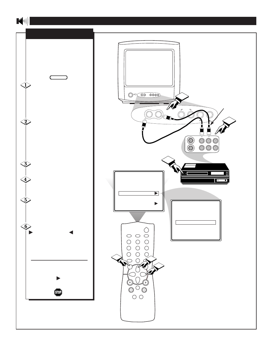A/v i, Ow to, Se the | Nput, Ontrol, Ront, Nputs | Philips PR1920C User Manual | Page 32 / 40