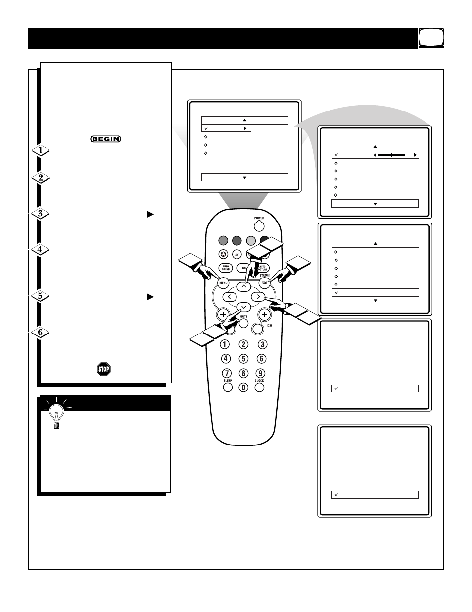 Dnr (n, Ow to, Se the | Oise, Eduction, Ontrol | Philips 19PS30C User Manual | Page 15 / 40