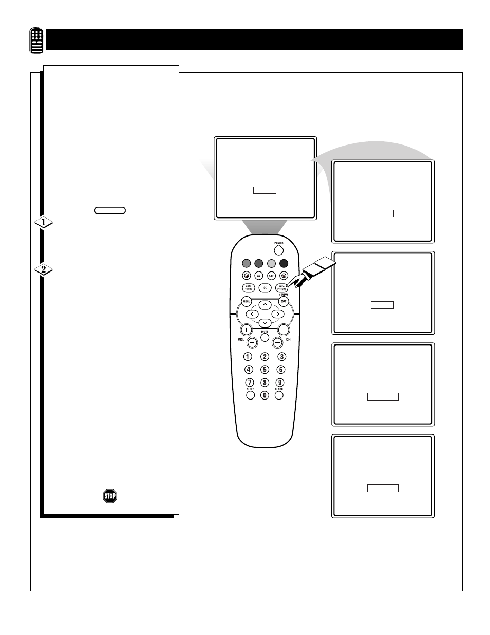 Etting the, Icture, Ontrol | Philips 19PS30C User Manual | Page 30 / 40