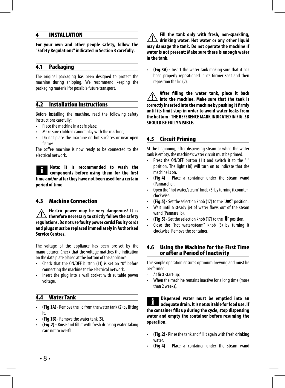 Philips HD8327-01 User Manual | Page 8 / 108