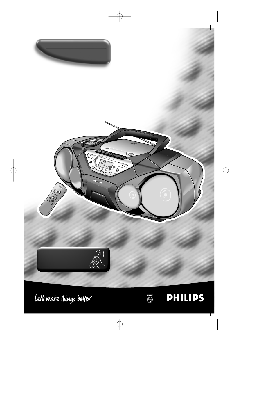 Philips CD Radio Cassette Recorder User Manual | 44 pages