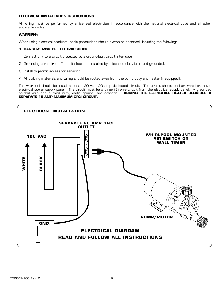 American Standard Cadet Elite 6' x 36 2773E Series User Manual | Page 3 / 4