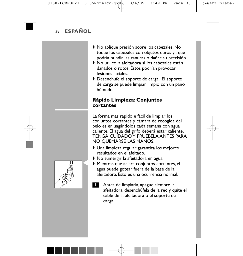 Philips 8160XLCC-40 User Manual | Page 38 / 44