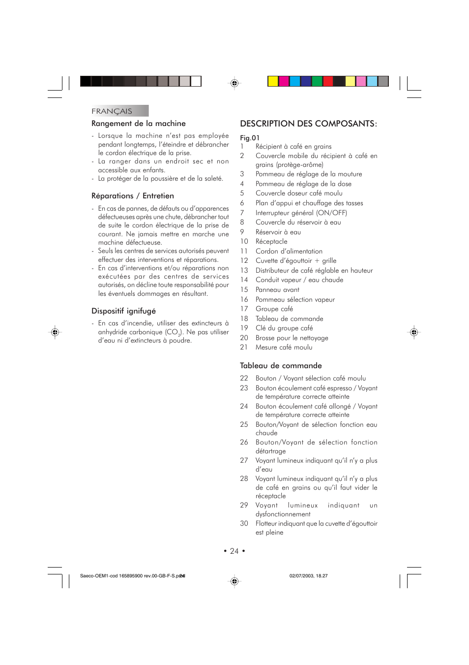 Philips 740613011 User Manual | Page 24 / 52