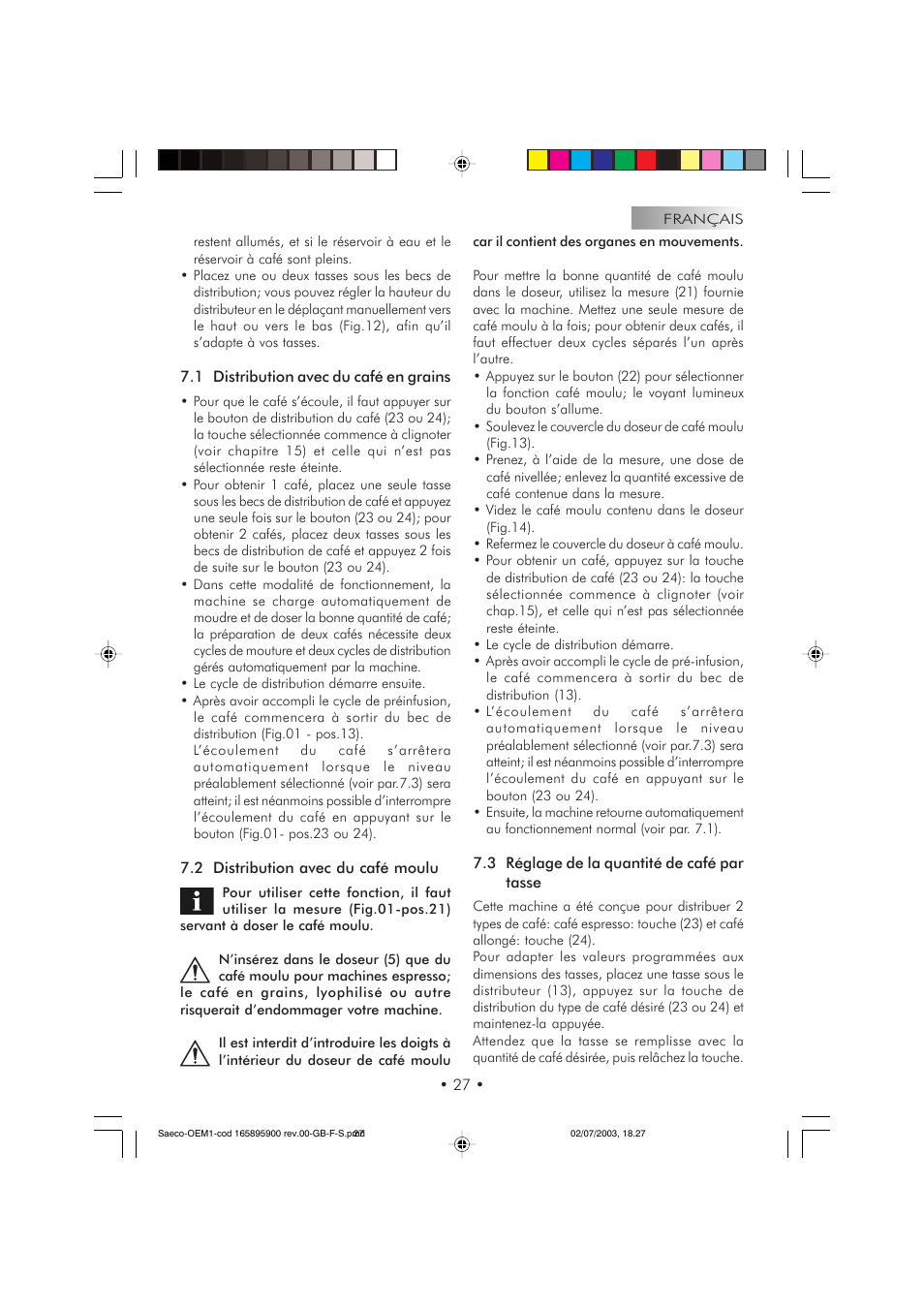 Philips 740613011 User Manual | Page 27 / 52