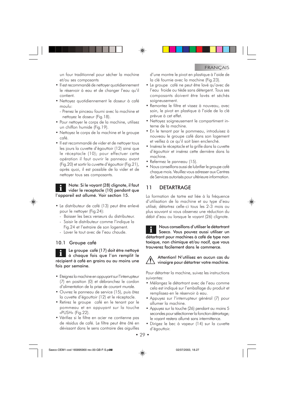 Philips 740613011 User Manual | Page 29 / 52