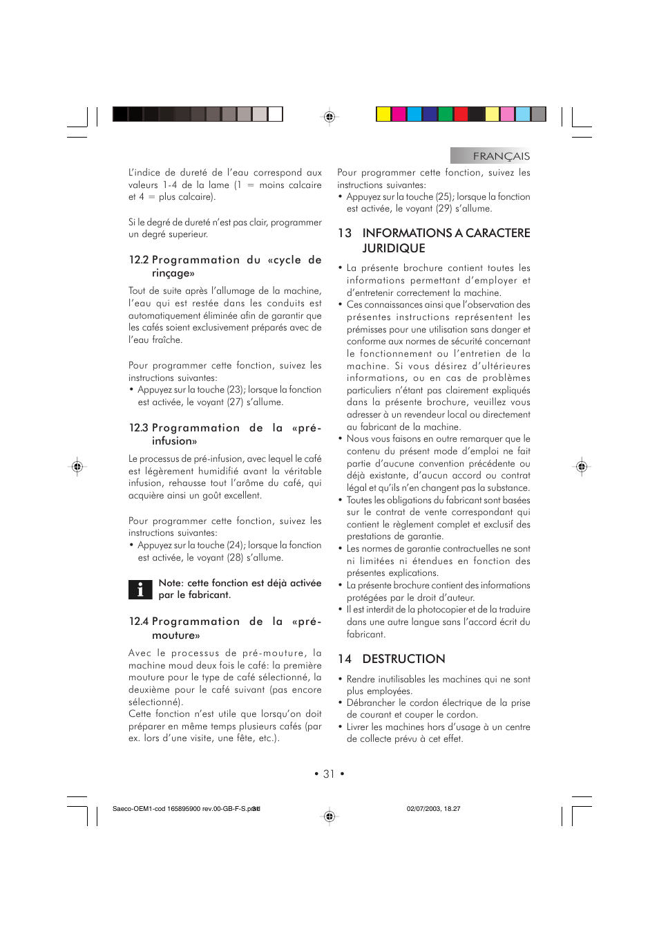 Philips 740613011 User Manual | Page 31 / 52