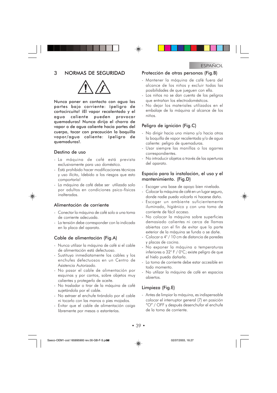 Philips 740613011 User Manual | Page 39 / 52