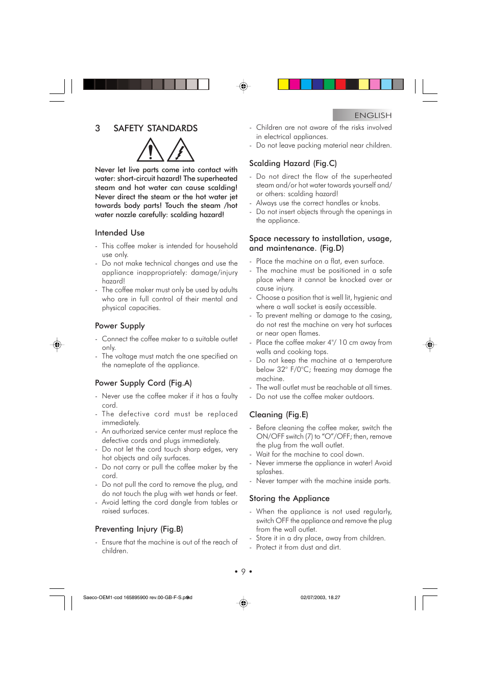 Philips 740613011 User Manual | Page 9 / 52