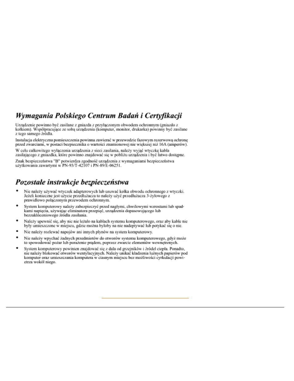 Polish center for testing and, Certification notice, North europe information | Philips 201B4574 User Manual | Page 55 / 94