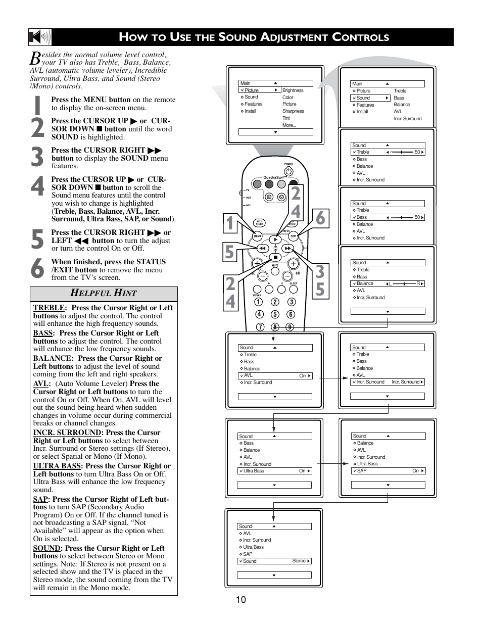 Philips 32PT563S User Manual | Page 10 / 40