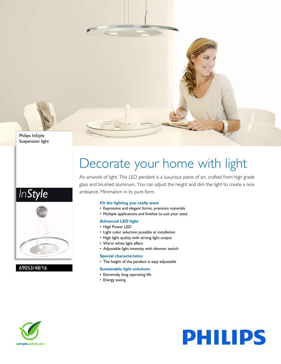 Philips 690534816 User Manual | 3 pages