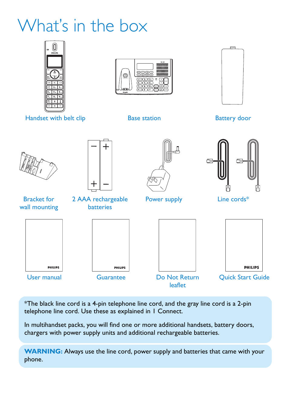 What’s in the box | Philips SE6591B-17 User Manual | Page 2 / 6