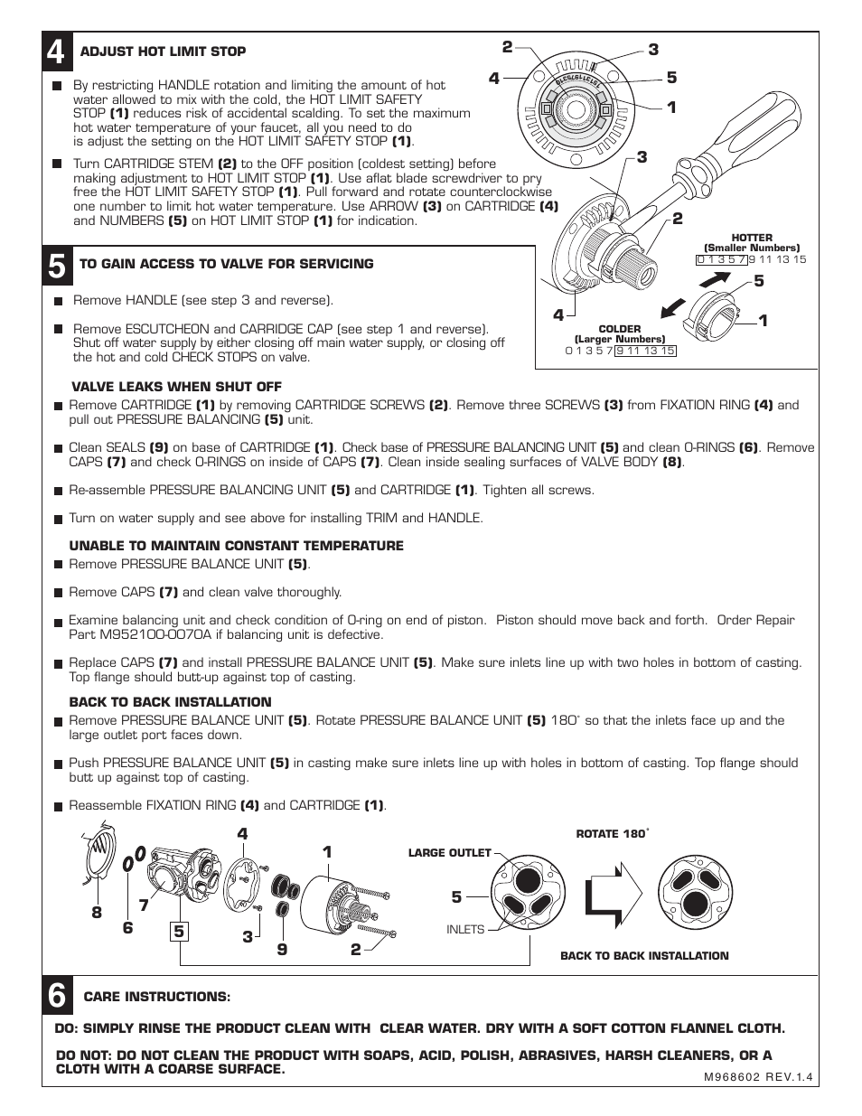 American Standard BERWICK T430.50X User Manual | Page 3 / 4