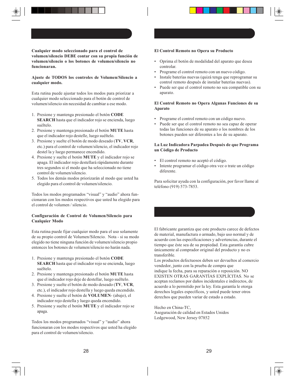 Preparación, cont | Philips SRU5100-27 User Manual | Page 15 / 23