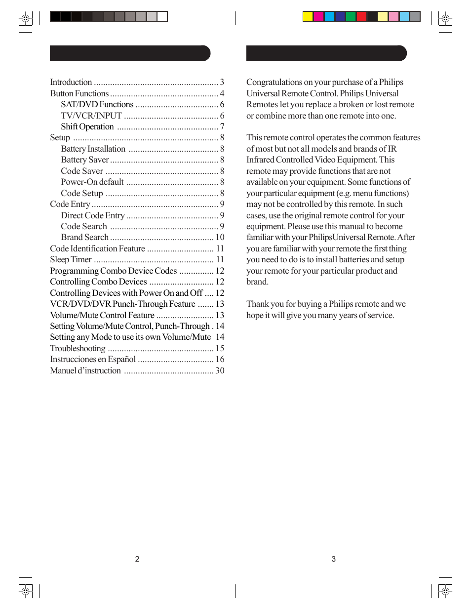 Philips SRU5100-27 User Manual | Page 2 / 23