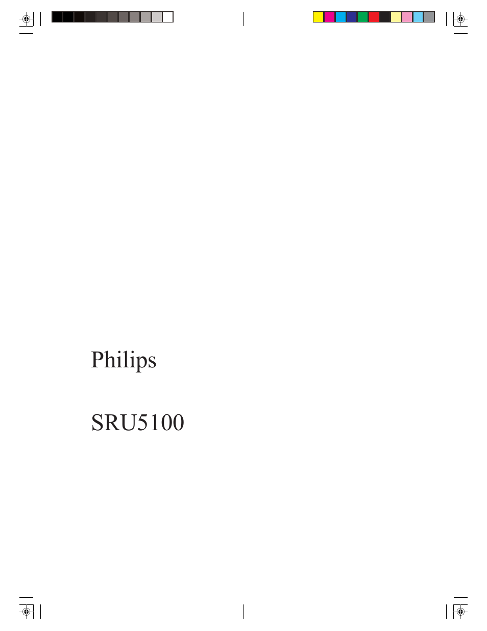 Philips SRU5100-27 User Manual | Page 23 / 23