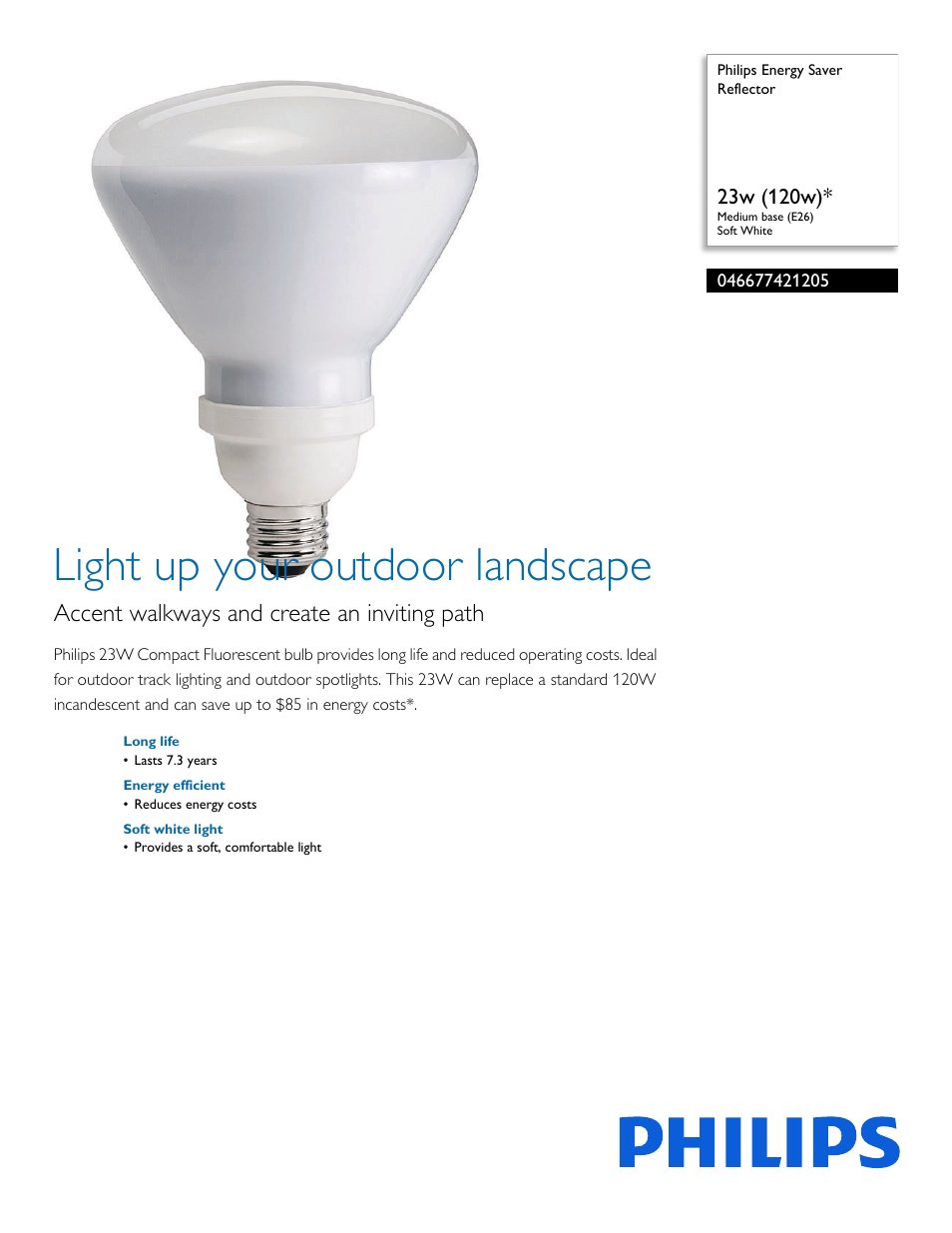 Philips 046677421205 User Manual | 2 pages