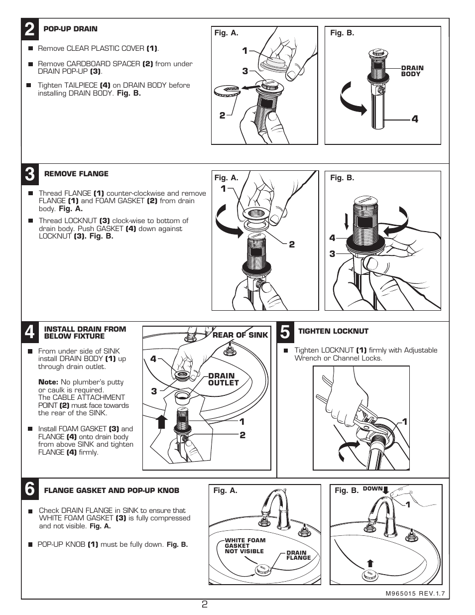 American Standard PORTSMOUTH 7415.801 User Manual | Page 2 / 8