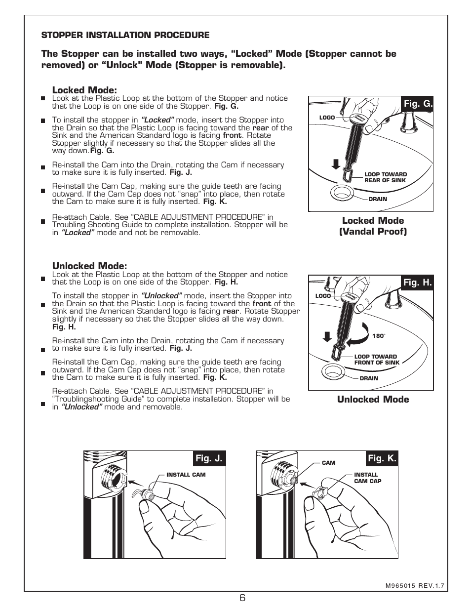 American Standard PORTSMOUTH 7415.801 User Manual | Page 6 / 8