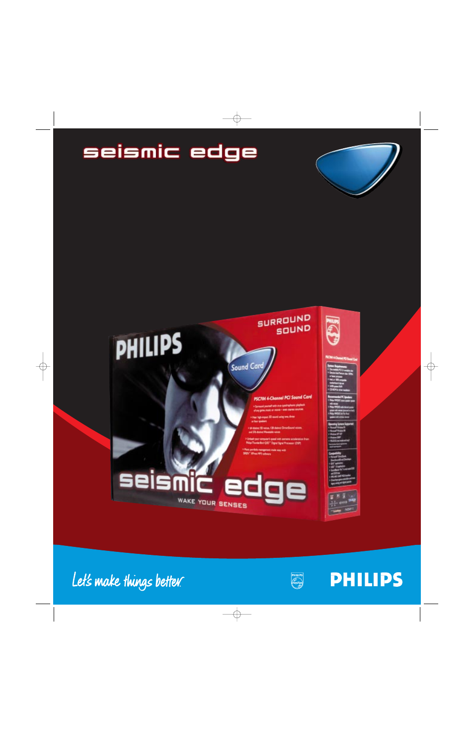 Philips 4-Channel Sound Card User Manual | 2 pages