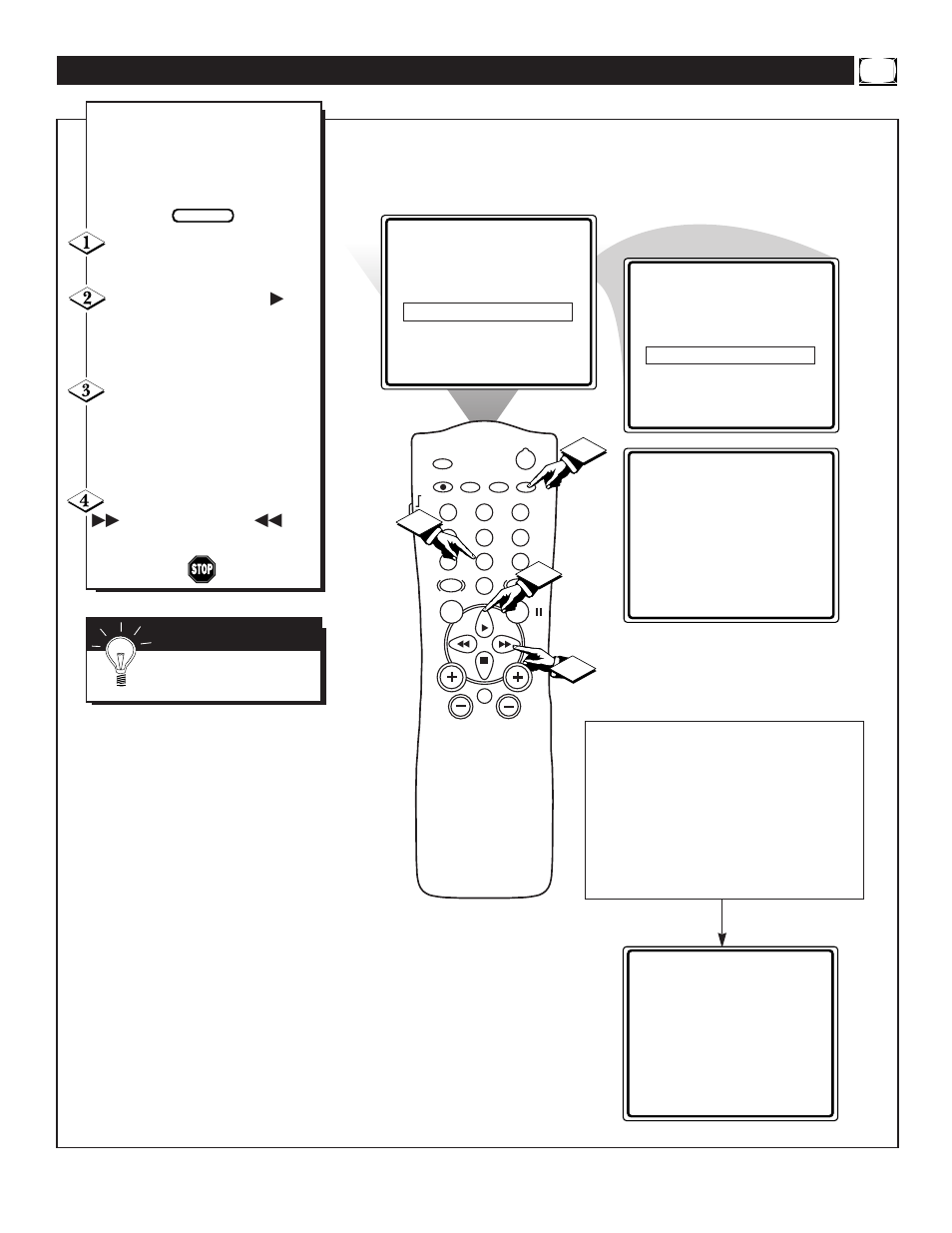 Etting the, Tart | Philips 20PT30B User Manual | Page 11 / 40