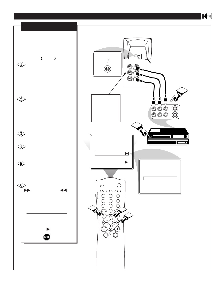 A/v i, Ow to, Se the | Nput, Ontrol, Nputs, Or cursor left, Button | Philips 20PT30B User Manual | Page 25 / 40