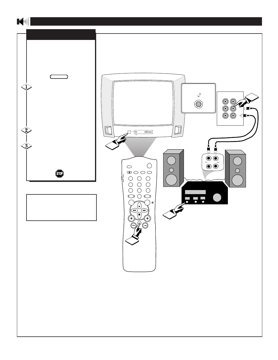 Sing the, Udio, Ideo | Uput, Acks, A/v o | Philips 20PT30B User Manual | Page 26 / 40